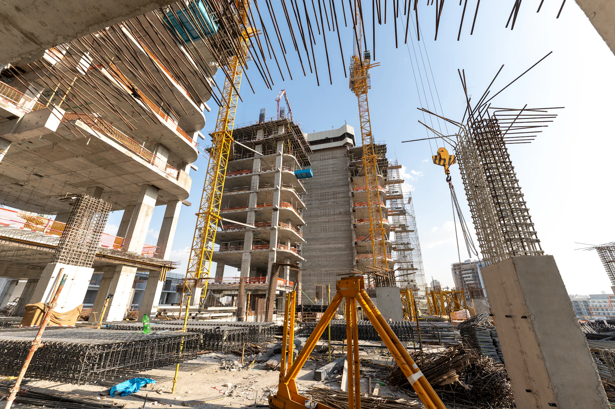 High-rise construction in Dubai